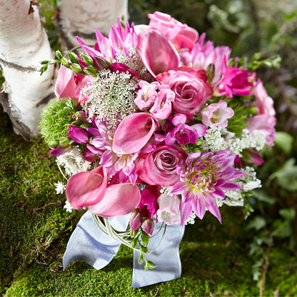 Pink Profusion Bouquet –  Corner Flowers, Brooklyn NY
